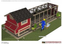 L102 - Chicken Coop Plans Construction - Chicken Coop Design - How To Build A Chicken Coop_04